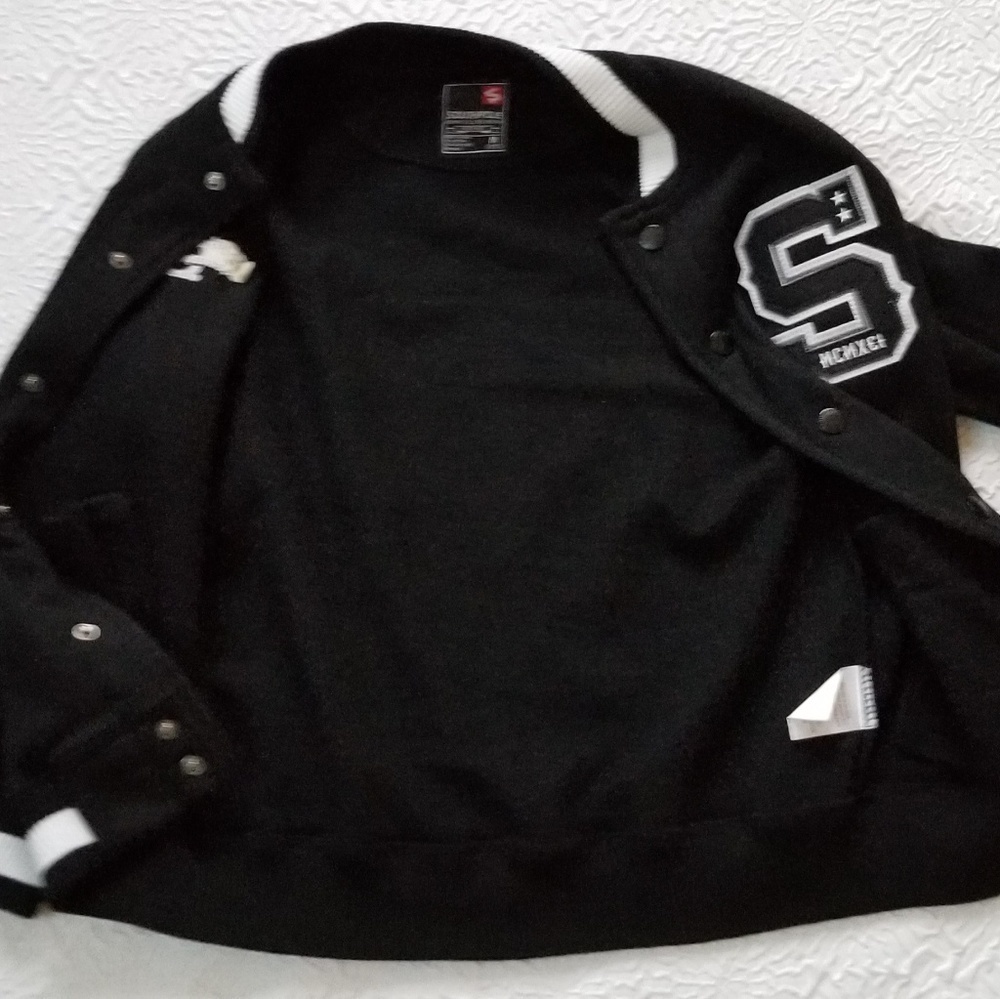 South Pole Girls Bomber black/white Jacket - Picture 6 of 6